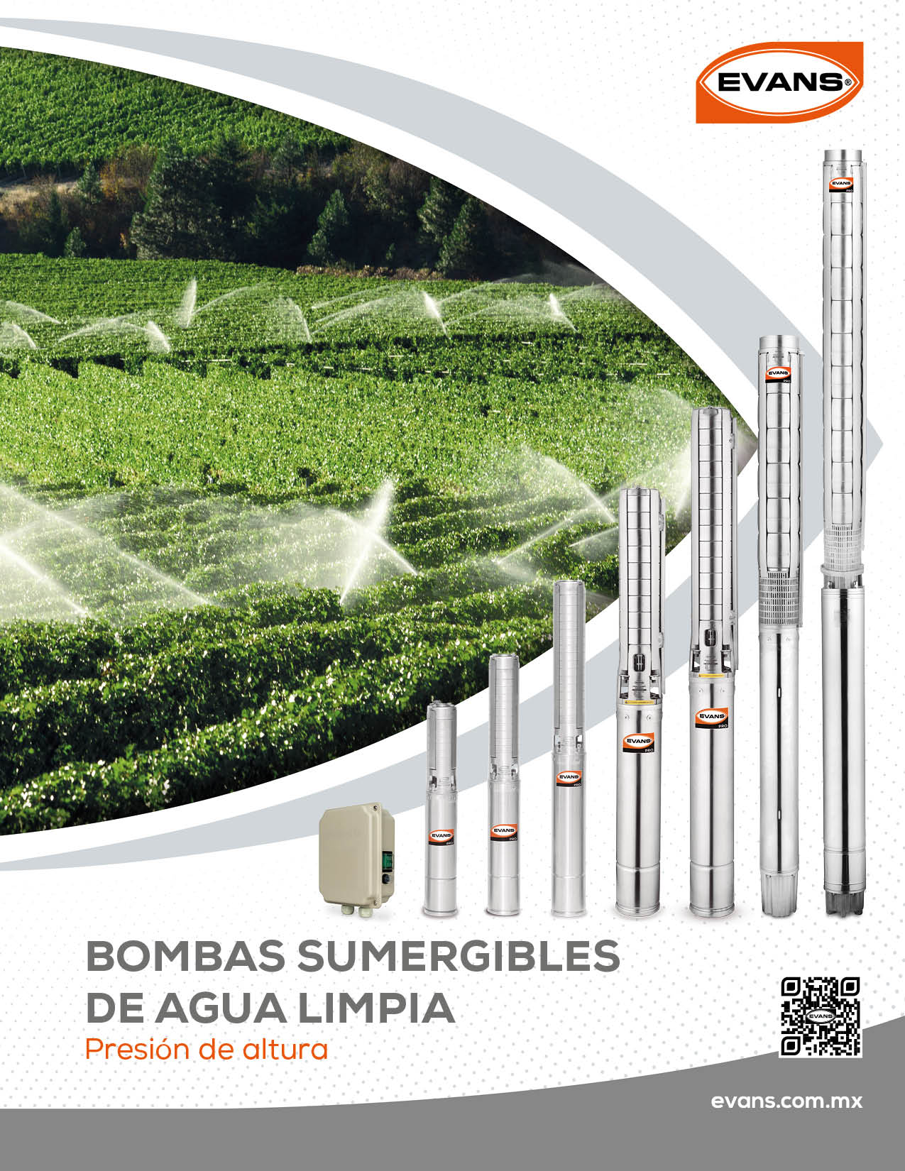 BOMBAS SUMERGIBLES AGUA LIMPIA