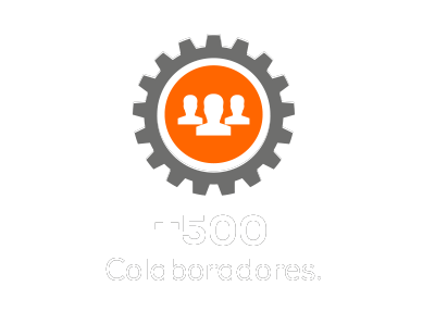 + 500 colaboradores
