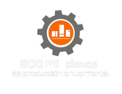 800 mil piezas de produccion